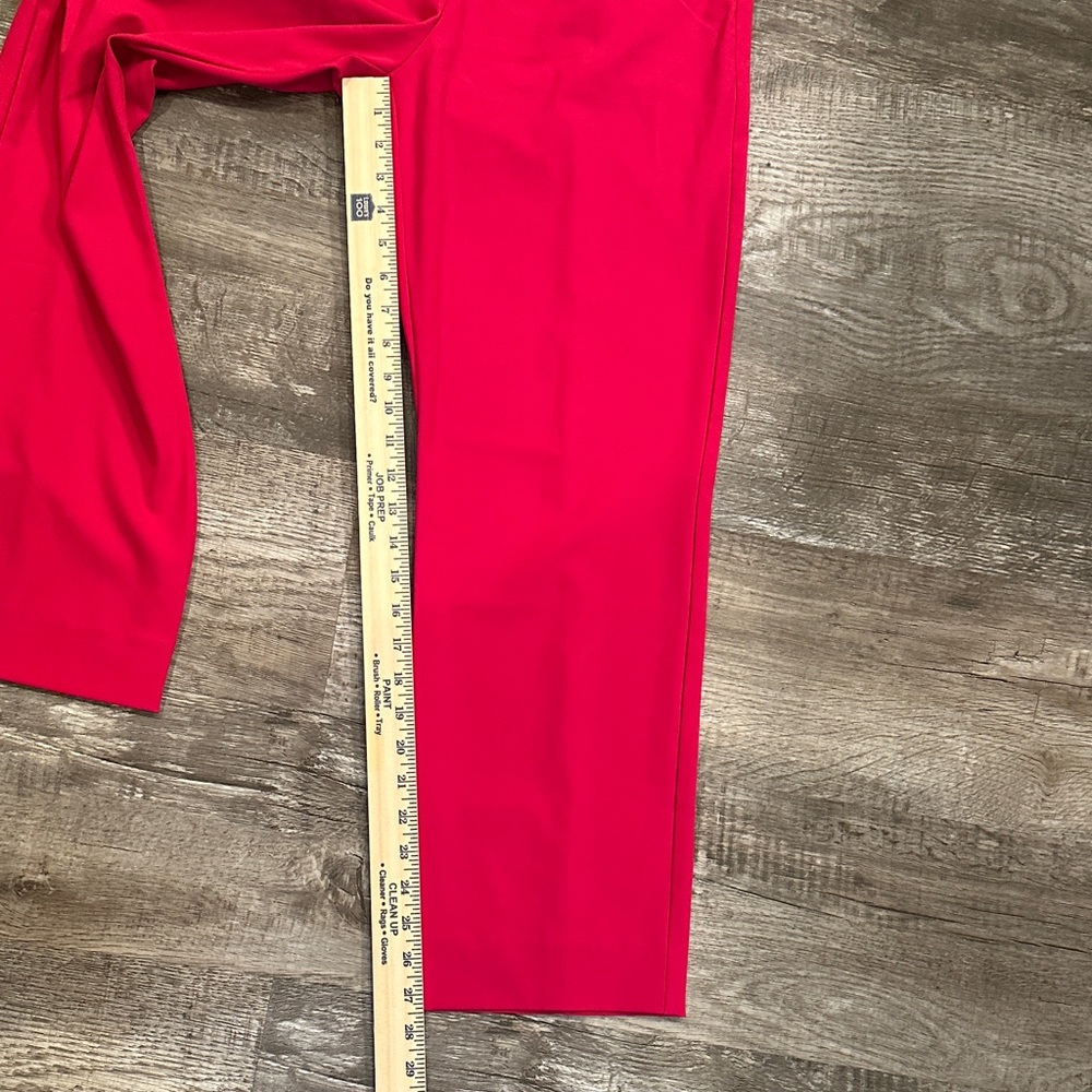 Lilly Pulitzer Women's Size 12 Vibrant Pink Luxletic Trousers - Picture 9 of 9